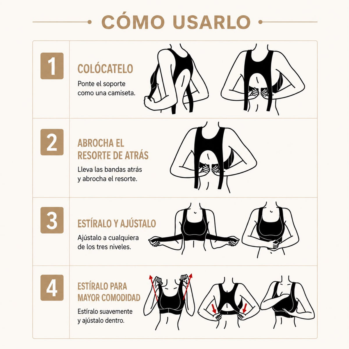 Bra Corrector de Postura